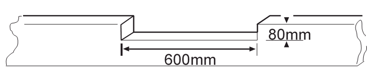 integrated tumble dryer plinth diagram